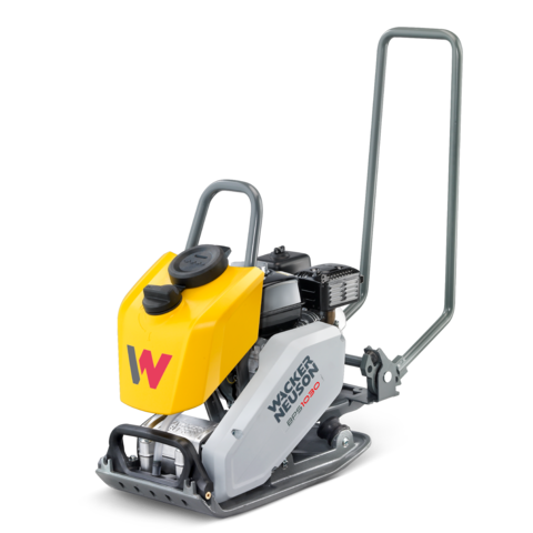 Single direction vibratory plates